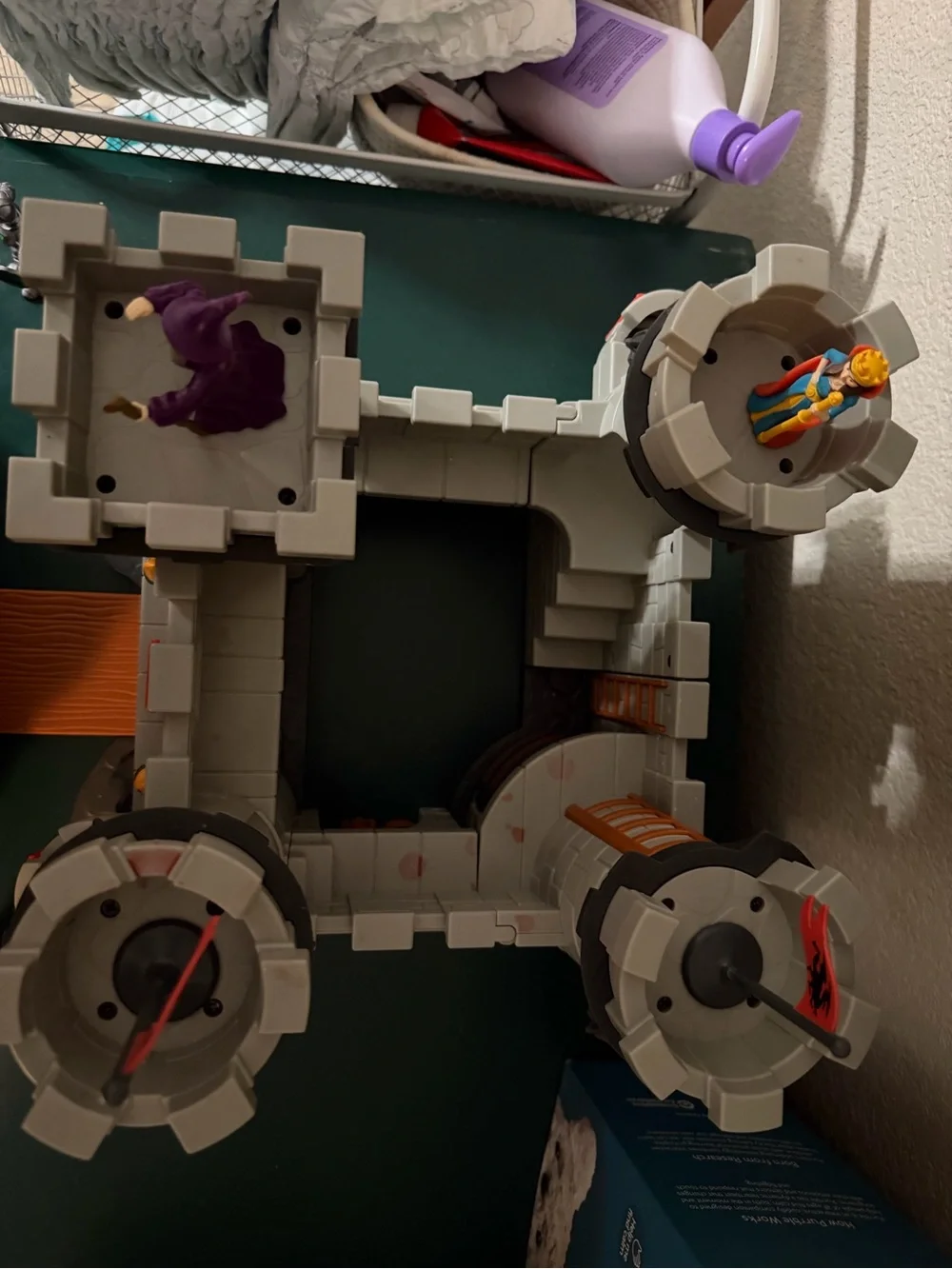 Lakeshore Castle Playset with Red Banners